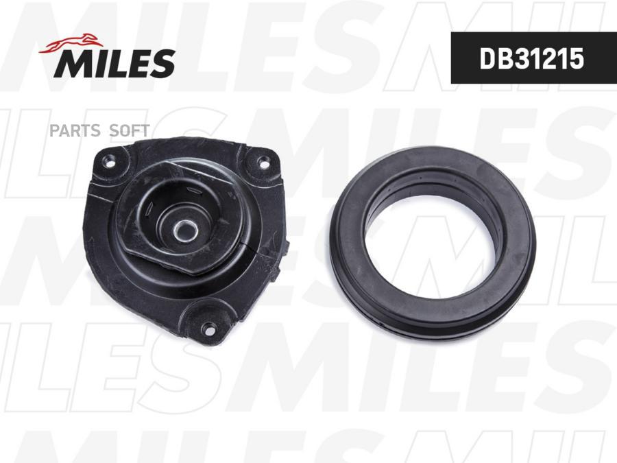 MILES DB31215 Опора амортизатора MILES DB31215 NISSAN Qashqai пер.L (кмпл. с подш.)