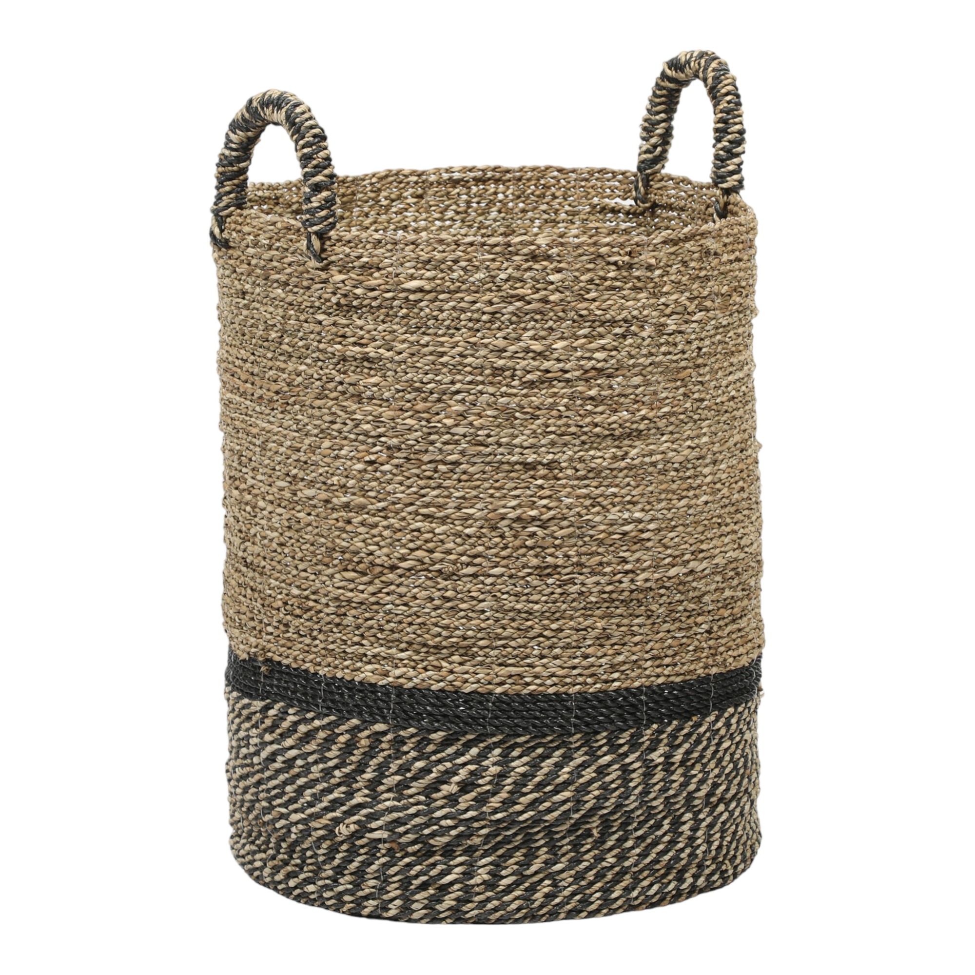 

Корзина Rattan Grand Deco Seagrass Sintetis 33 x 33 х 43 см коричневая