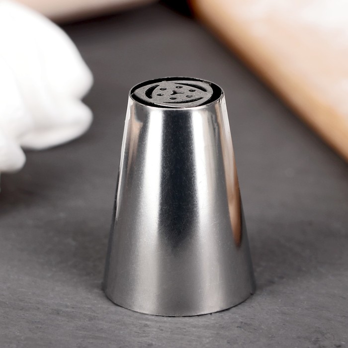 

Насадка кондитерская Тюльпан, d=3 см, вых. 1,8 см