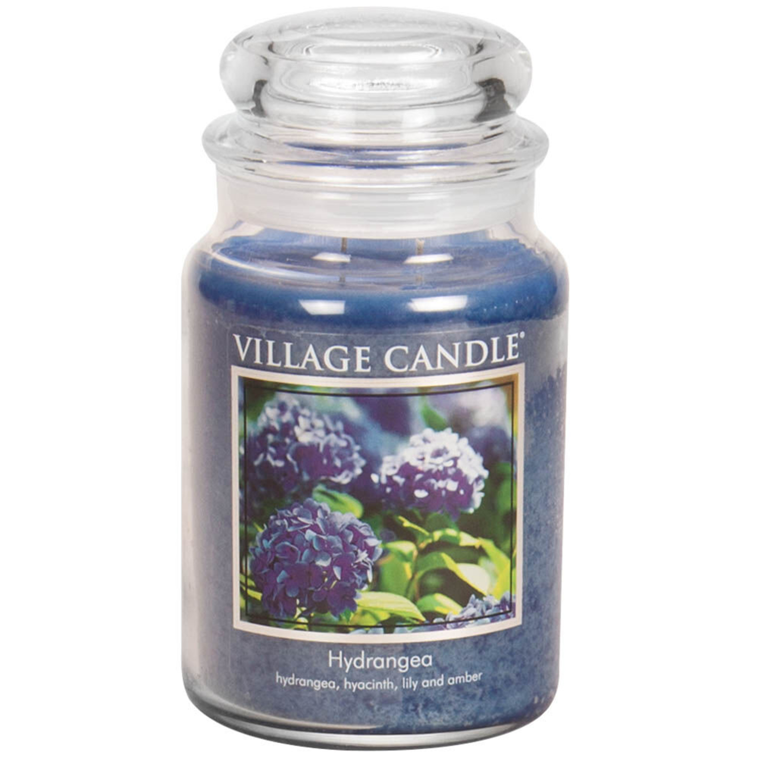 фото Ароматическая свеча village candle "гортензия", большая