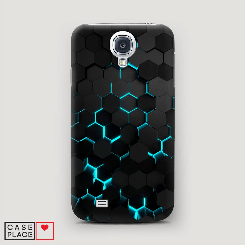 

Чехол Awog "Соты бирюзовые" для Samsung Galaxy S4, 23920-2