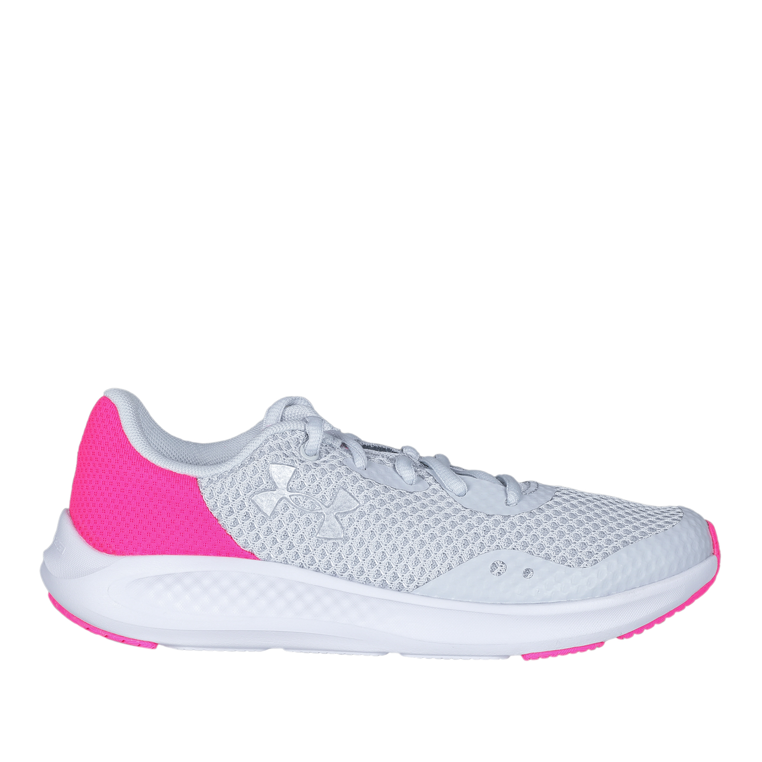 

Кроссовки under armour ggs charged pursuit 3 halo gray/electro /metallic silver 5.5/us, Белый, Ggs Charged Pursuit 3