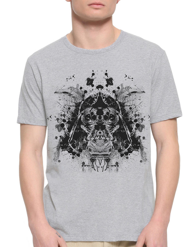 

Футболка мужская Dream Shirts Тест Вейдера 49219422 серая XS, Тест Вейдера 49219422