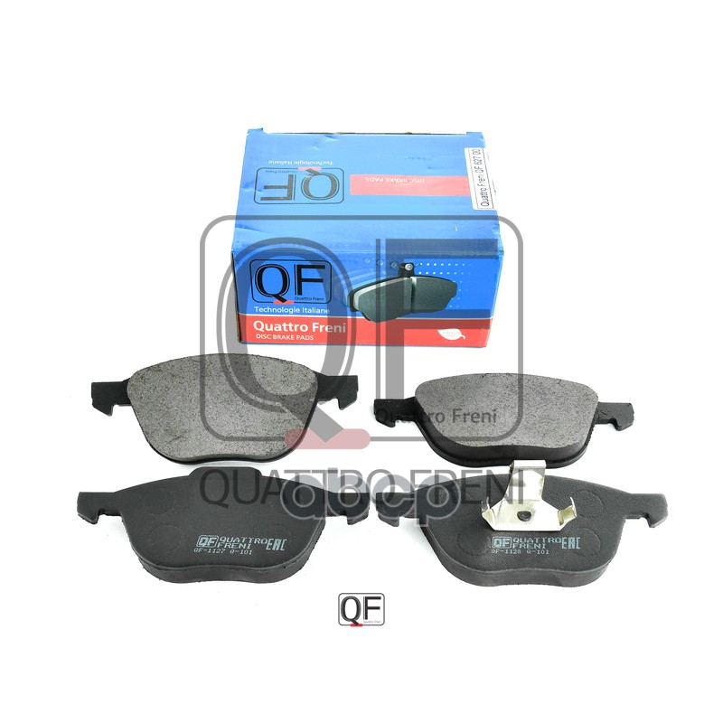 

Колодки Пер.Ford Focus 04=>, C-Max 10=>/ Volvo V40 12=> QUATTRO FRENI арт. QF62700
