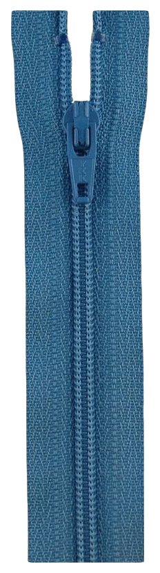 

Застежка-молния YKK 0561179/20, 837 голубой тип 3 (4,15мм), неразъемная, длина 20см