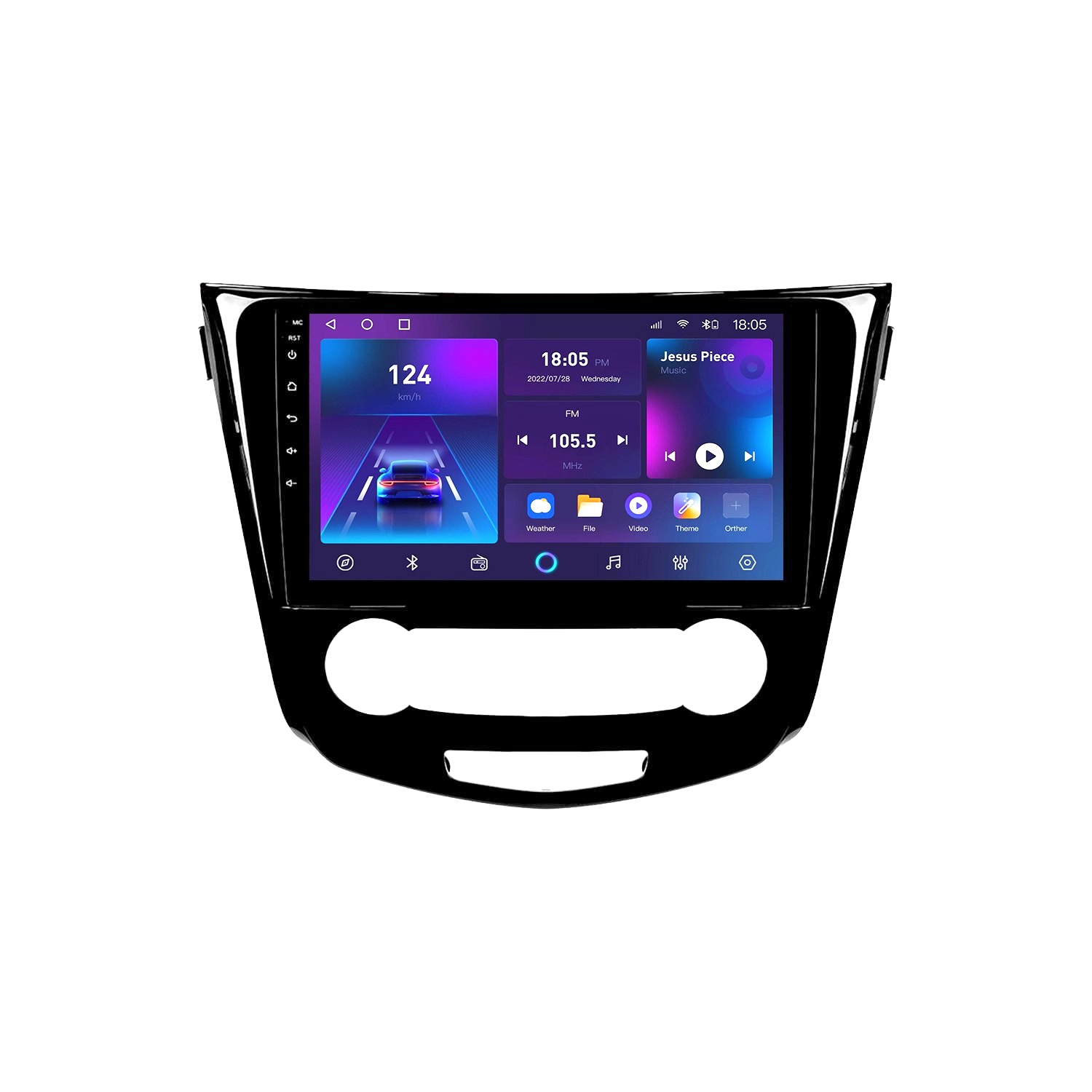 Автомагнитола Topway T7 Nissan Qashqai 14-21 232IPS 1620100₽