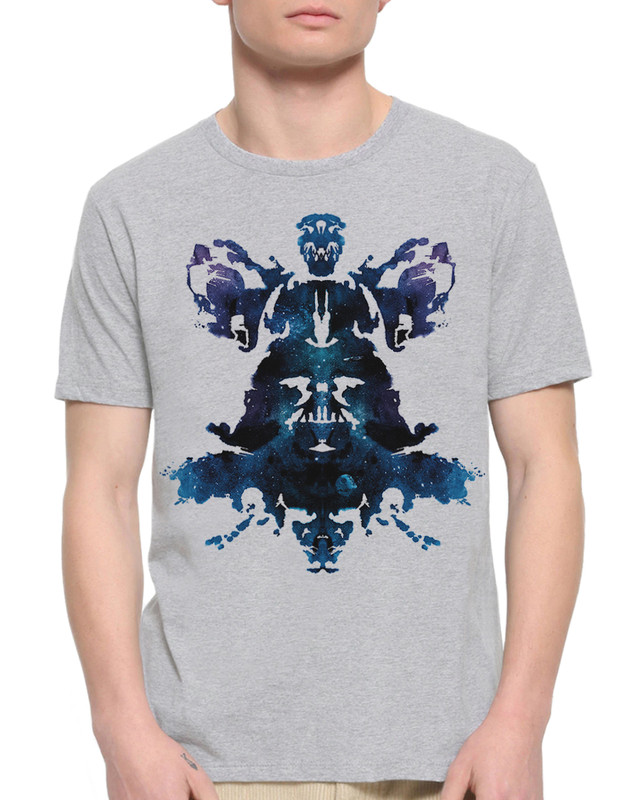 

Футболка мужская Dream Shirts Тест Вейдера 54544422 серая 2XL, Тест Вейдера 54544422