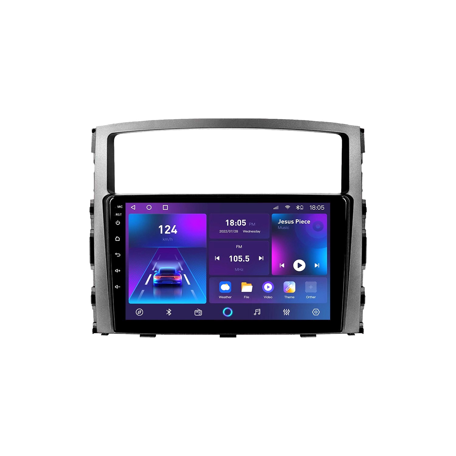 Автомагнитола Topway T7 Mitsubishi Pajero 4 6 232IPS 1485100₽