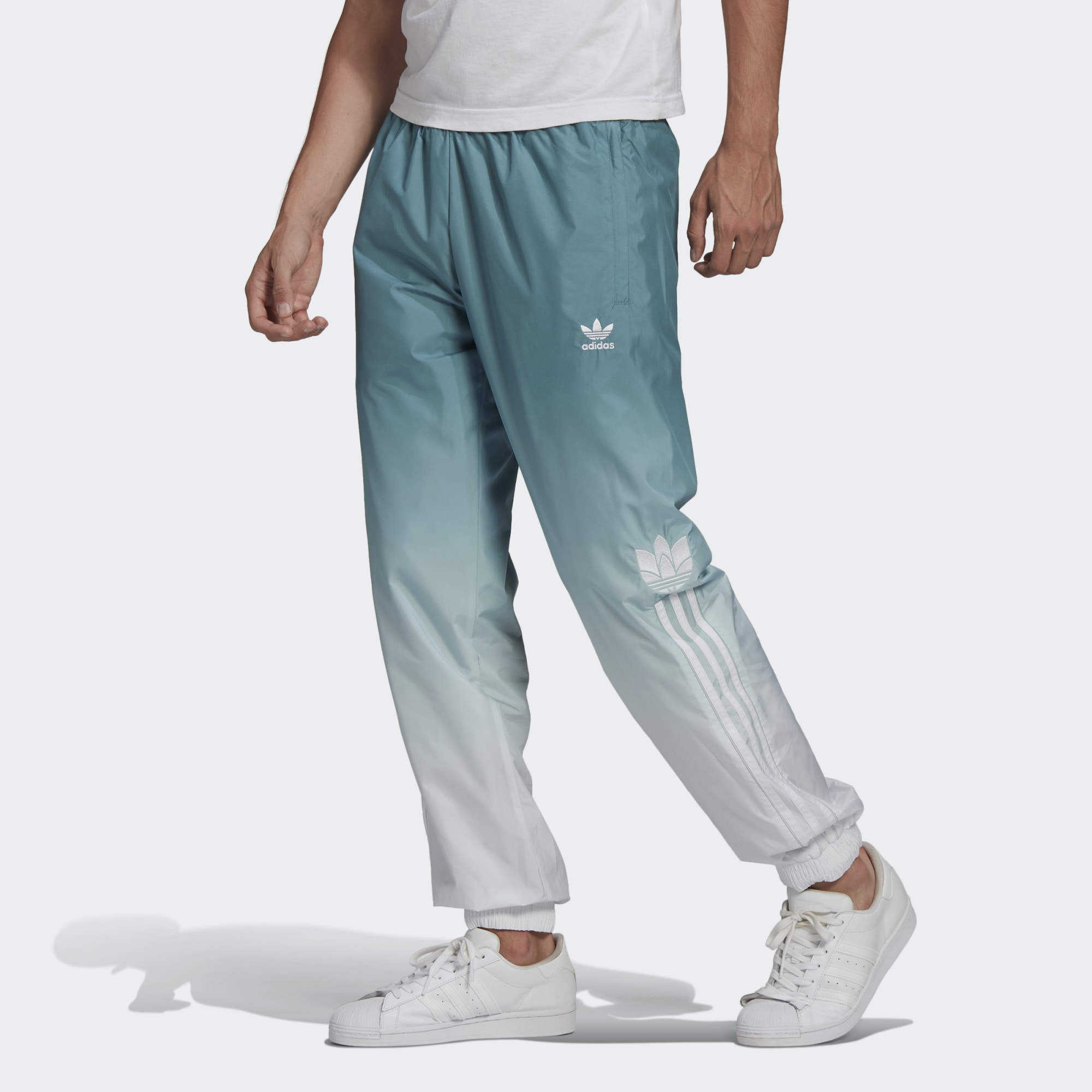 фото Брюки мужские adidas gn3587 голубые m