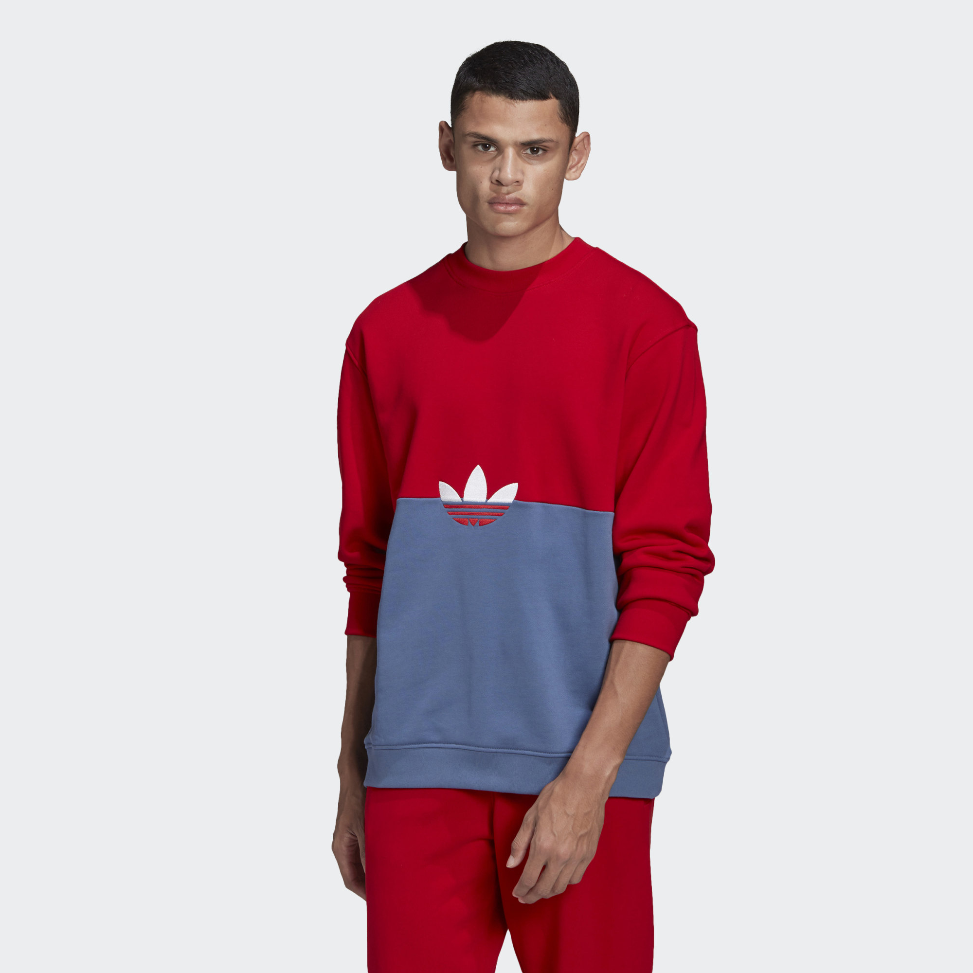 

Свитшот мужской Adidas GN3448 красный L, GN3448