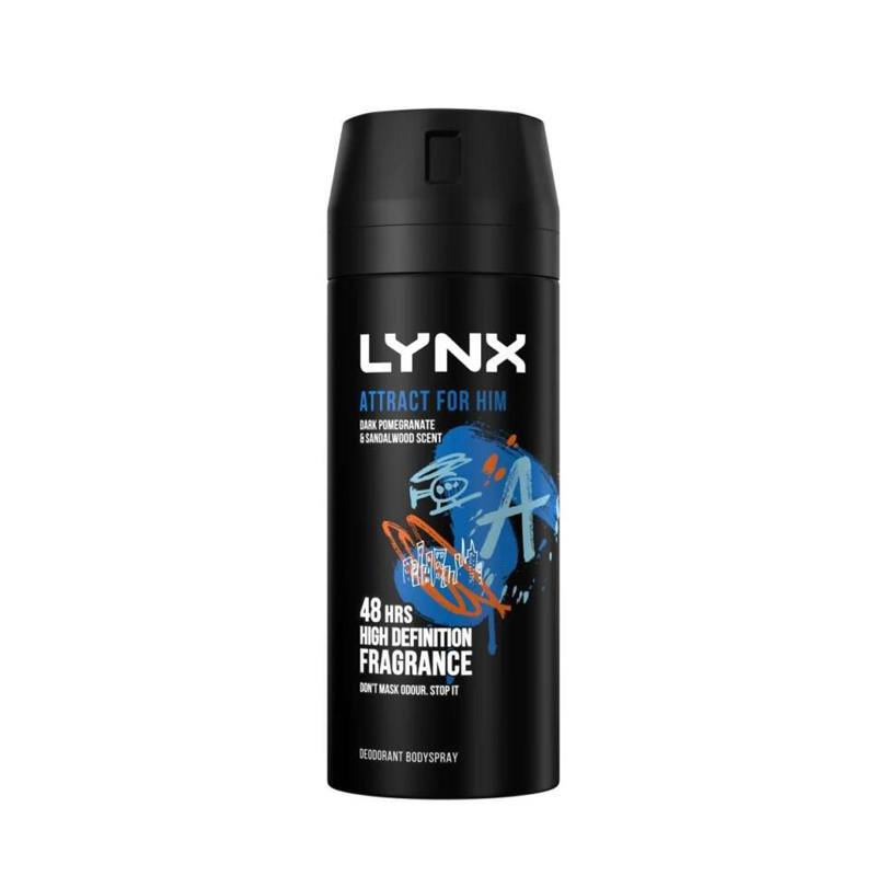 Deo-спрей Lynx Attract For Him, 48 часов 150 мл