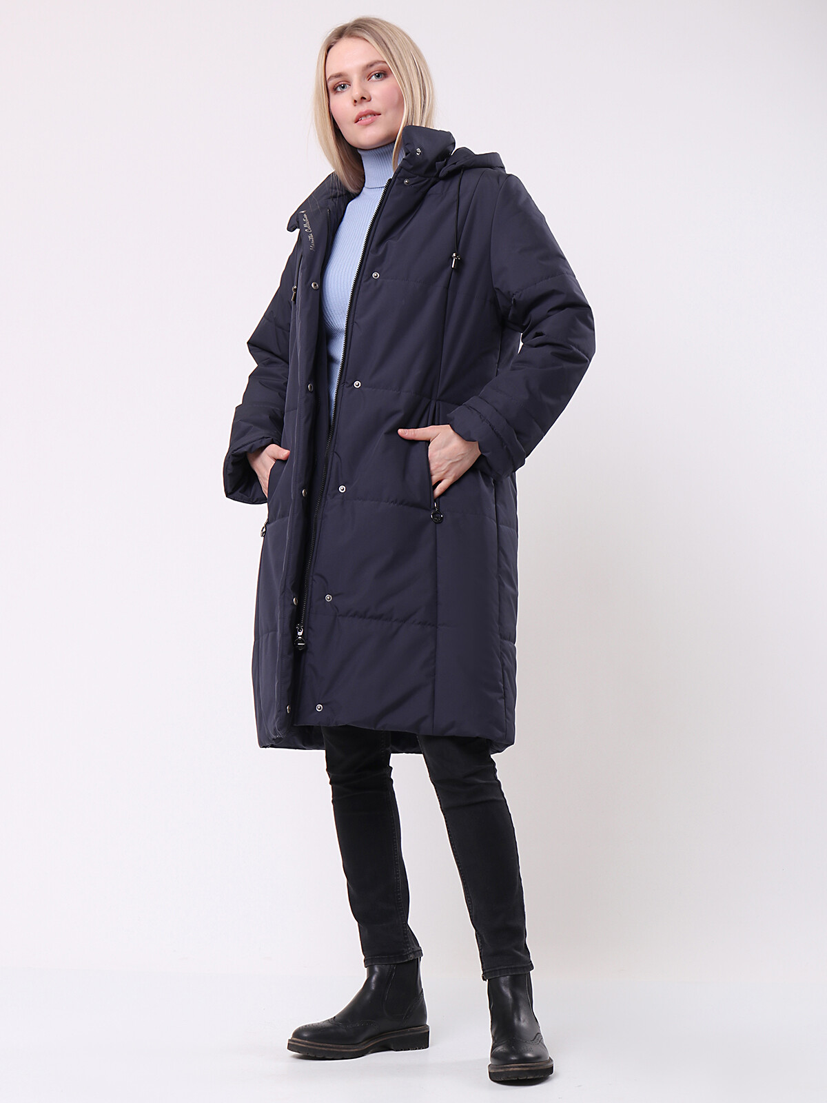 фото Куртка женская maritta 20-1013-10 синяя 34 eu