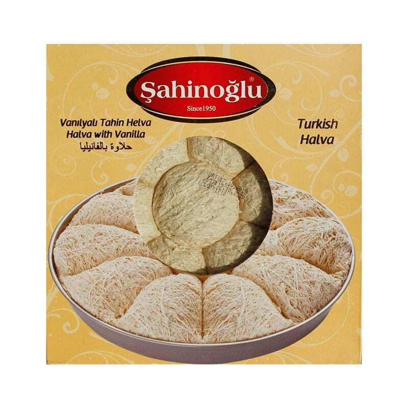 

Халва SAHINOGLU кунжутная ванильная 350 г