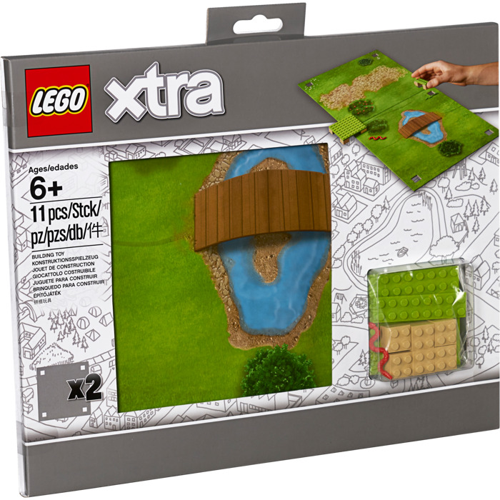 Конструктор LEGO 853842 Игровой коврик Парк, 11 дет