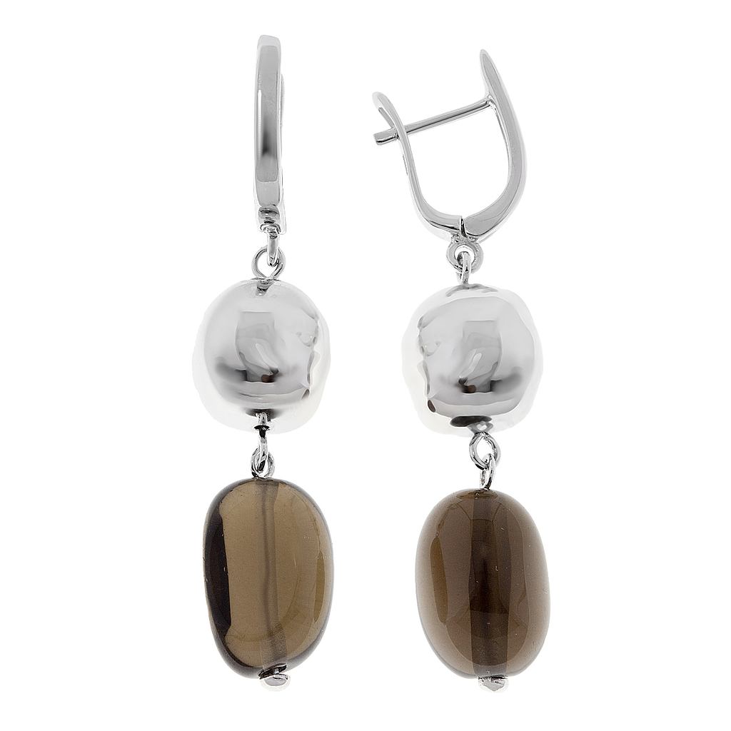 

Серьги из серебра с раухтопазом Balex Jewellery 2432930190, 2432930190