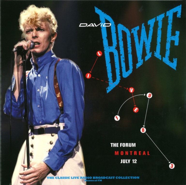 David Bowie Live At The Forum Montreal 1983 (Turquoise) (2LP)