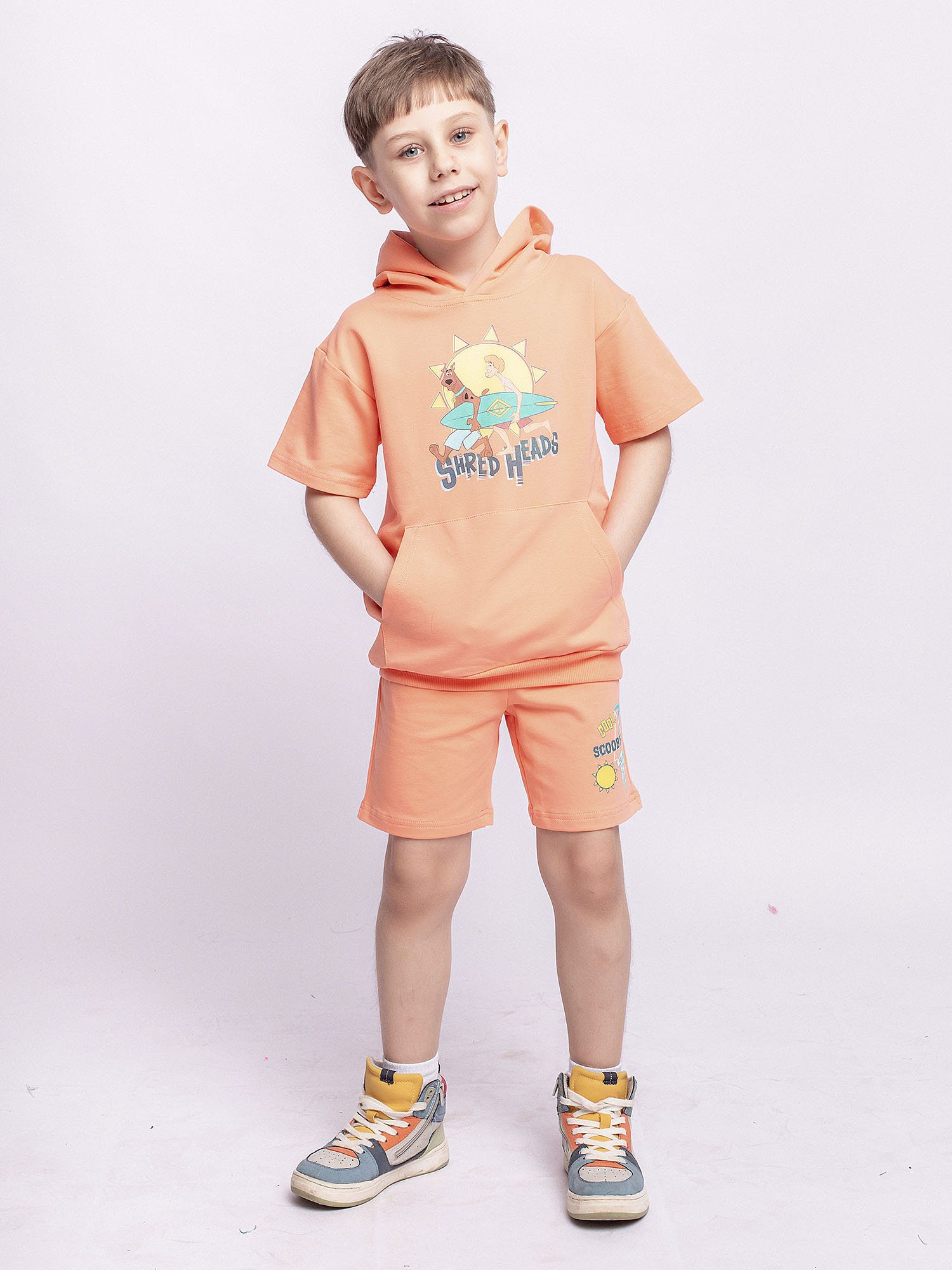 Шорты детские Batik 0017_ЛС22, оранжевый, 122
