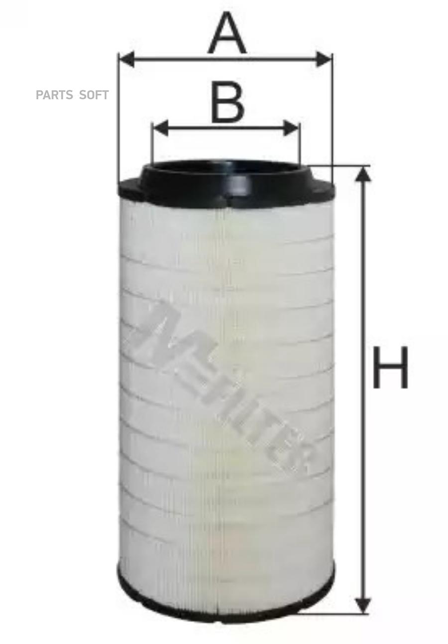 

Фильтр Воздушный MFILTER A851