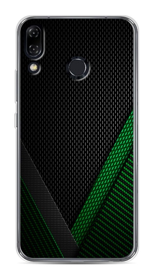 

Чехол Awog на Asus Zenfone 5Z ZS620KL "Зеленый карбон", Черный;зеленый, 43450-3