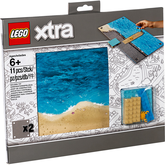 Конструктор LEGO 853841 Игровой коврик Море, 11 дет