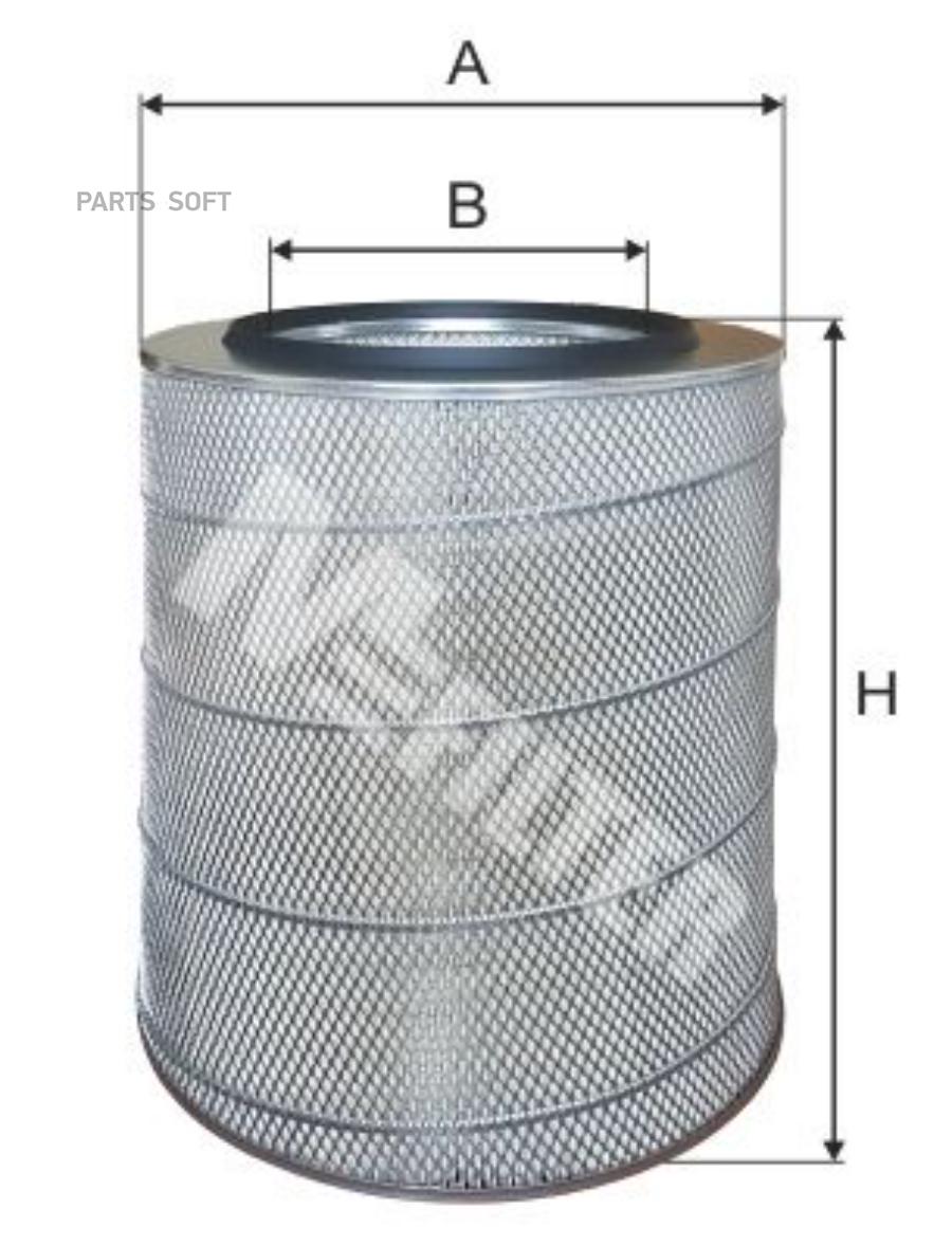 

Фильтр Воздушный MFILTER A586