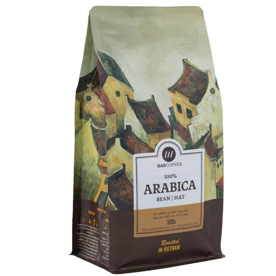 

Кофе в зернах HANCOFFEE - Standard 100% Arabica, 500 г (Whole Bean)