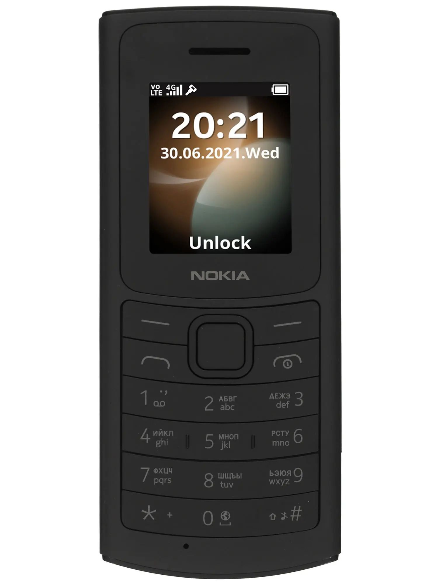 

Сотовый телефон Nokia 110 4G DS, черный