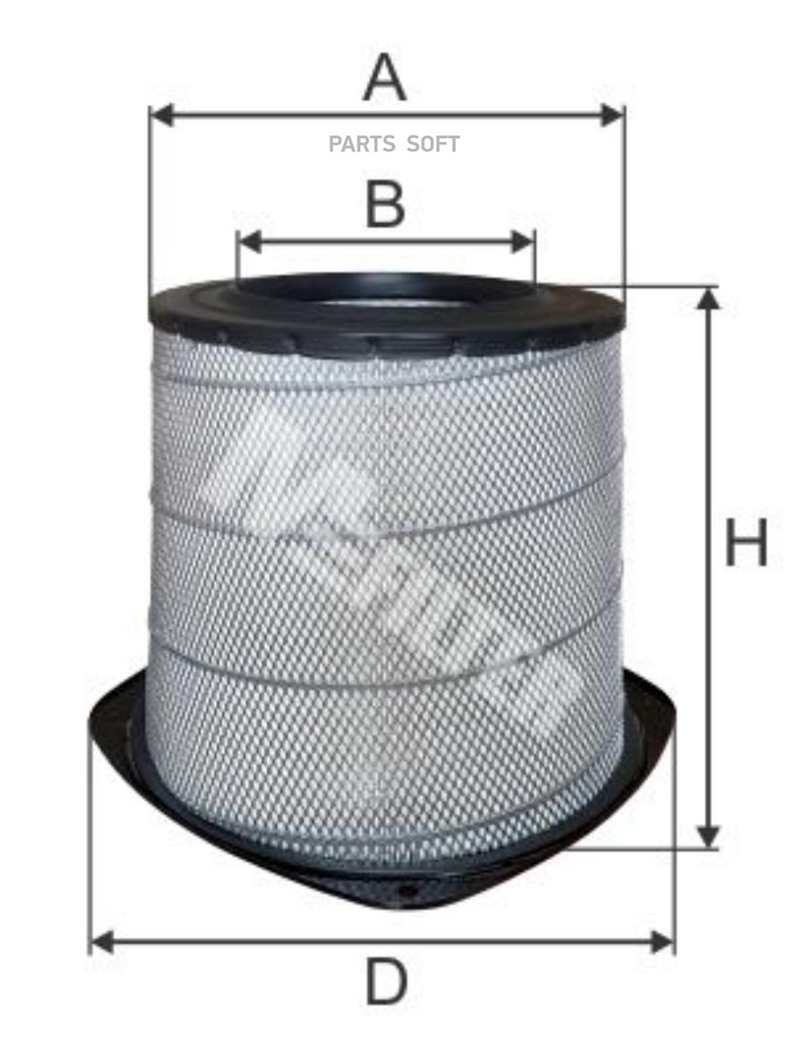 

Фильтр Воздушный MFILTER A511