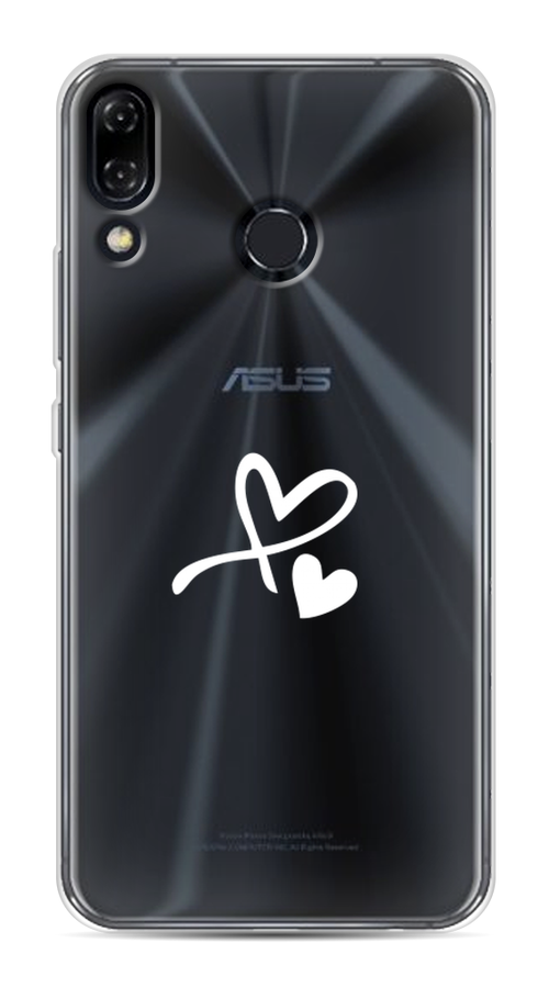 

Чехол Awog на Asus Zenfone 5Z ZS620KL "Сердечко минимализм", Белый, 43450-6