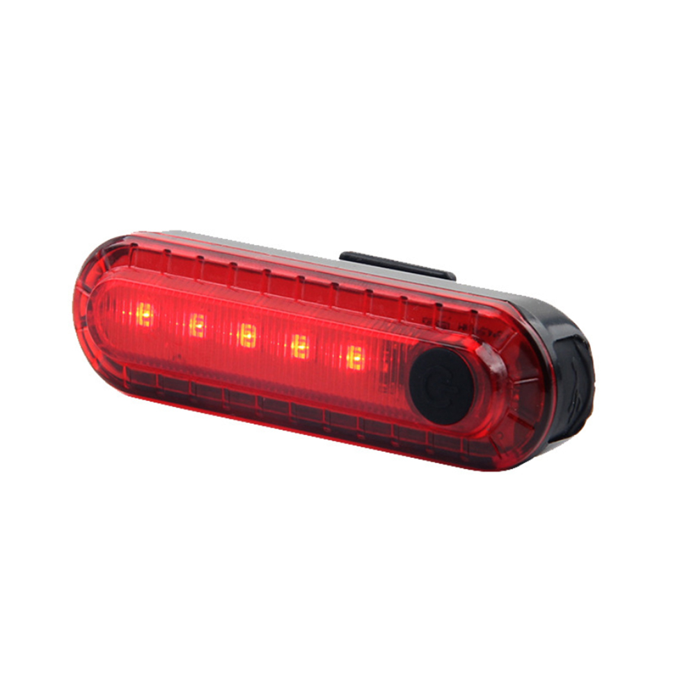 Светодиодный фонарь для велосипеда, красный, 7х2х1,7 см, MoscowCycling MC-LED-17