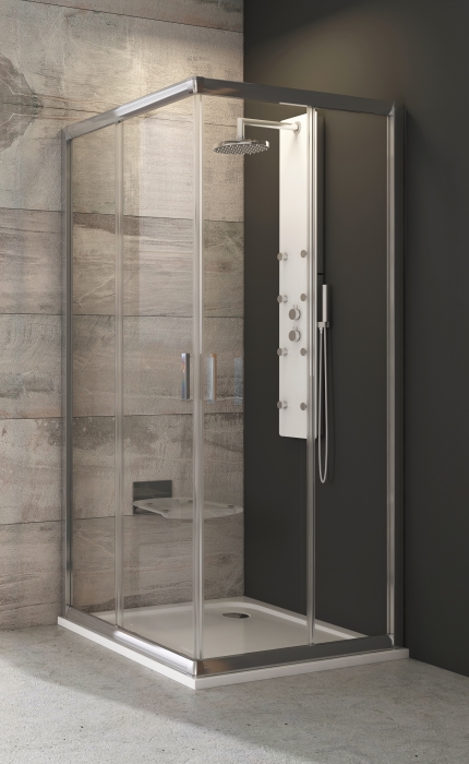 

Душевой уголок Ravak Blix BLRV2K/BLRV2K 100x100 блестящий Transparent