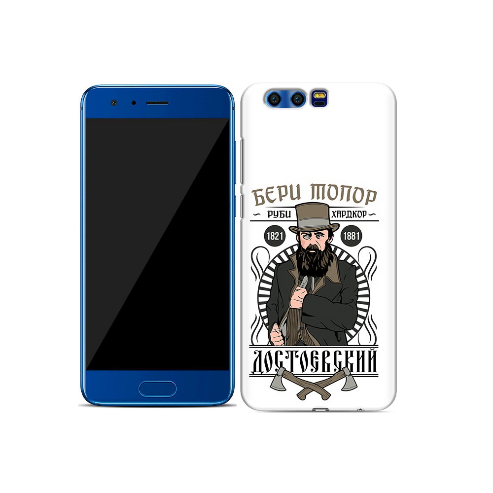 

Чехол MyPads Tocco для Honor 9 Достоевский (PT72546.48.72), Прозрачный, Tocco