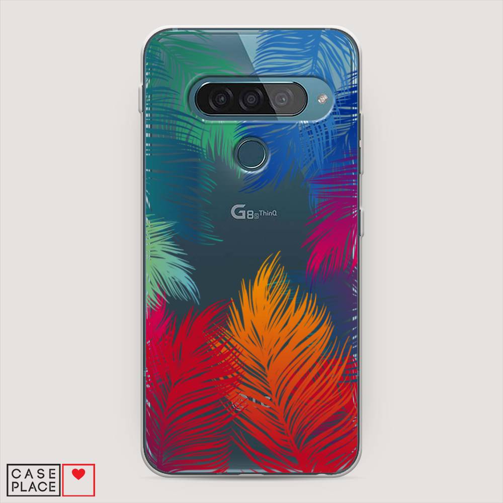 

Чехол Awog "Рамка из перьев" для LG G8s ThinQ, 84050-4