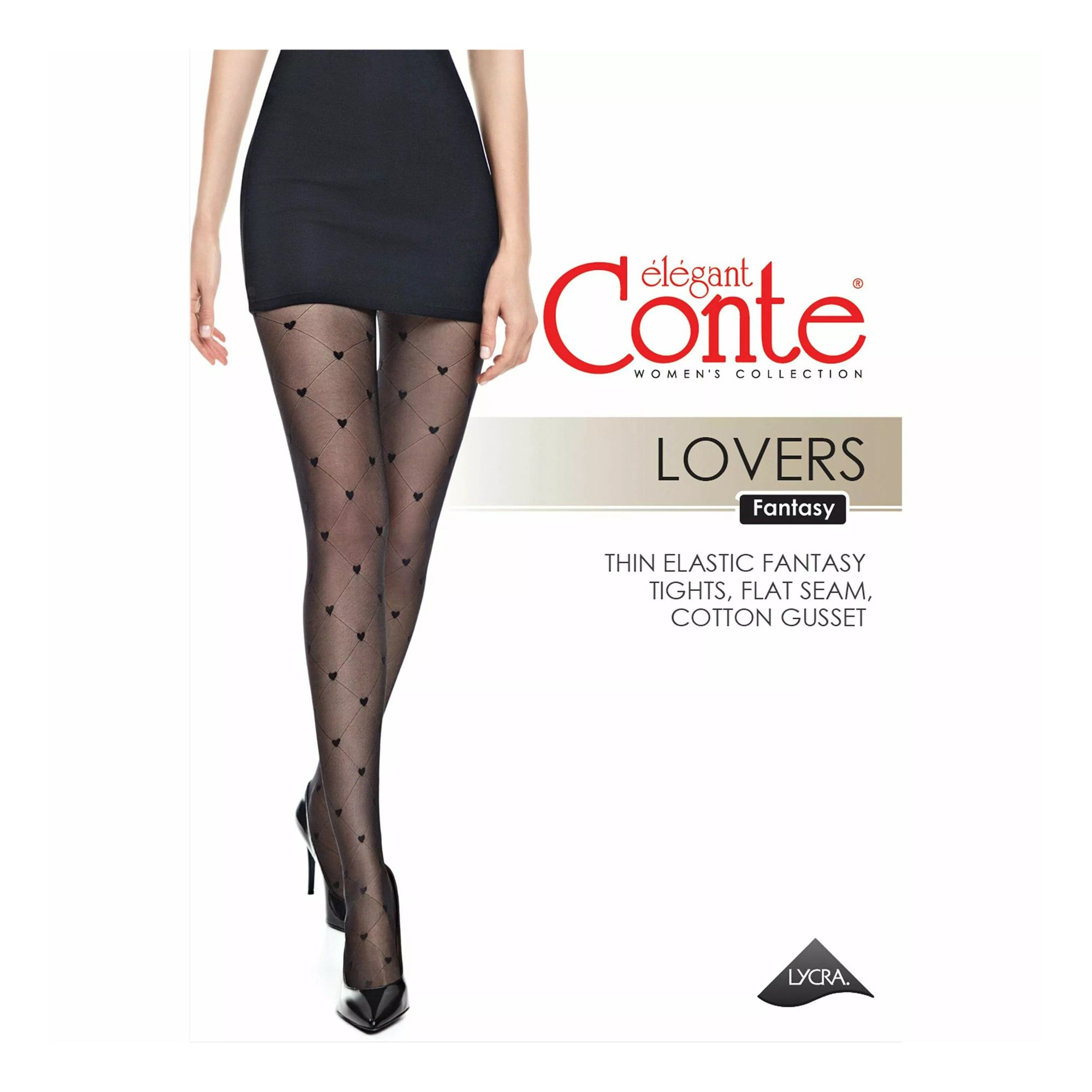 

Колготки женские Conte Elegant черные 3, Черный