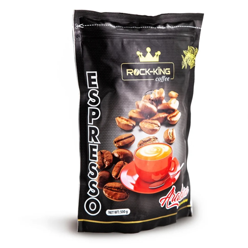 

Кофе в зернах HOANG TRUNG "ROCK-KING coffee" - ESPRESSO, 500 г