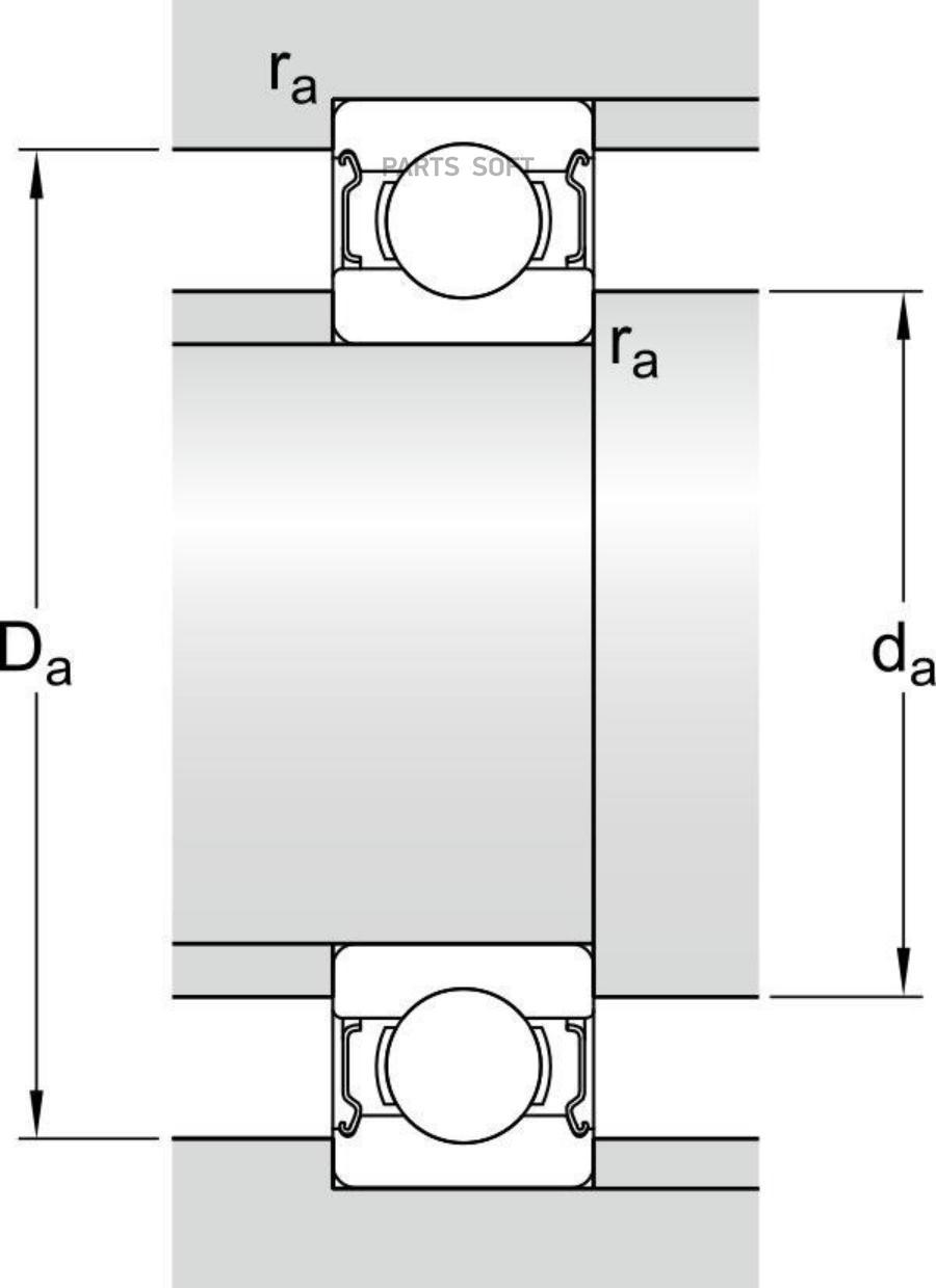 

Подшипник Генератора C Защитной Шайбой Skf арт. 62002Z