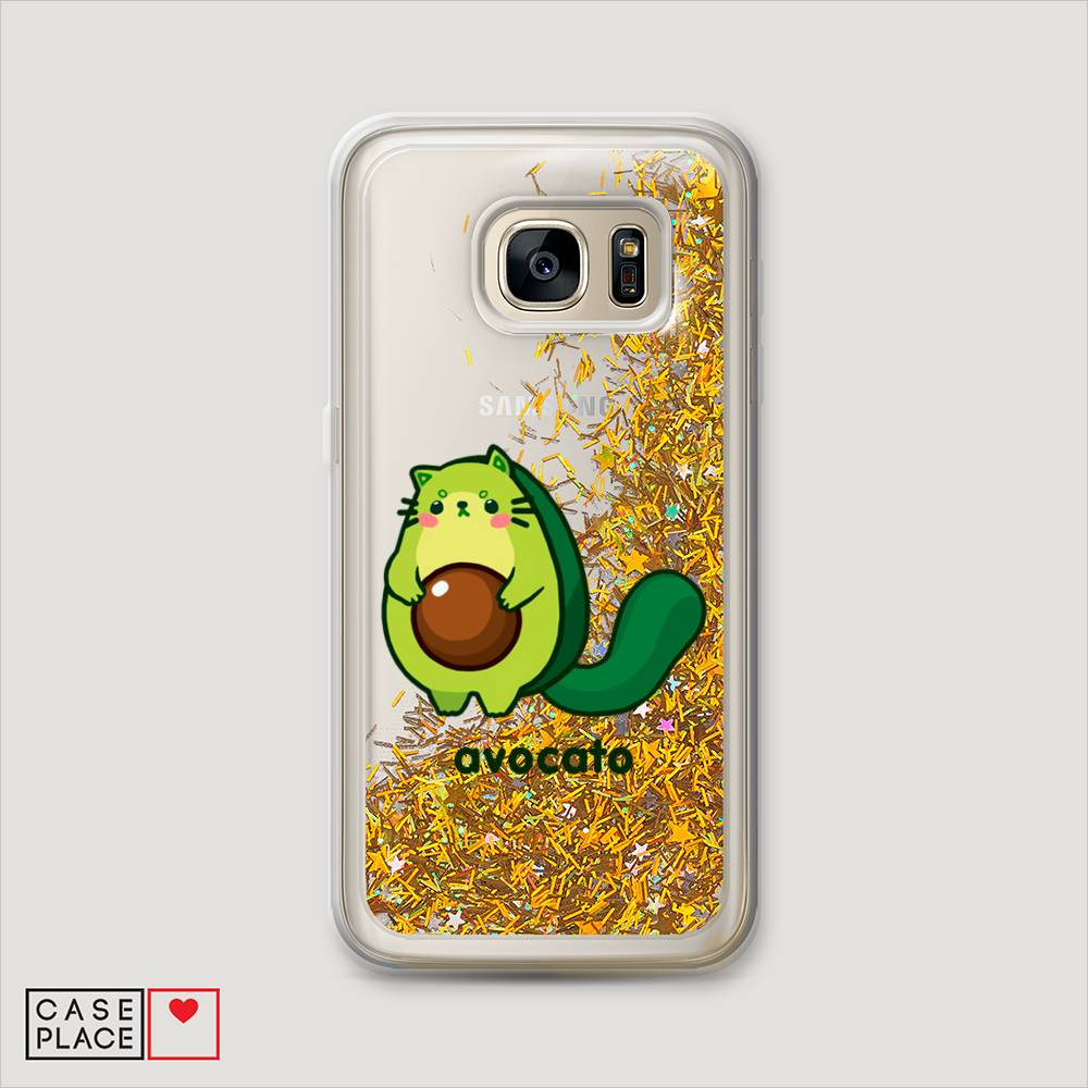 

Чехол Awog на Samsung Galaxy S7 "Avocato", Зеленый;коричневый, 24590-1