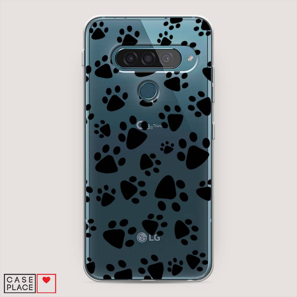 

Чехол Awog "Лапки черные" для LG G8s ThinQ, 84050-2