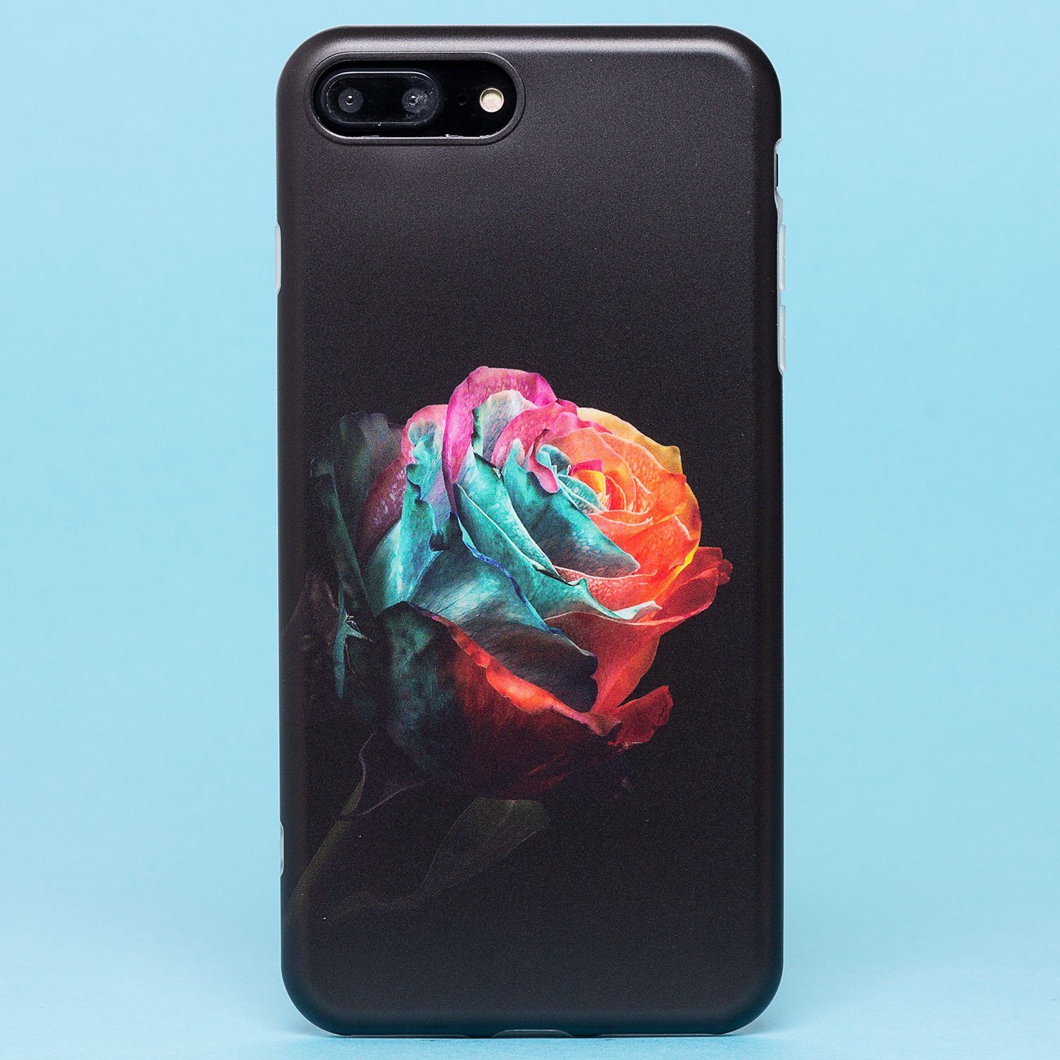 

Чехол iPhone 7 Plus, iPhone 8 Plus силиконовый (185/005), Черный, iPhone 7 Plus