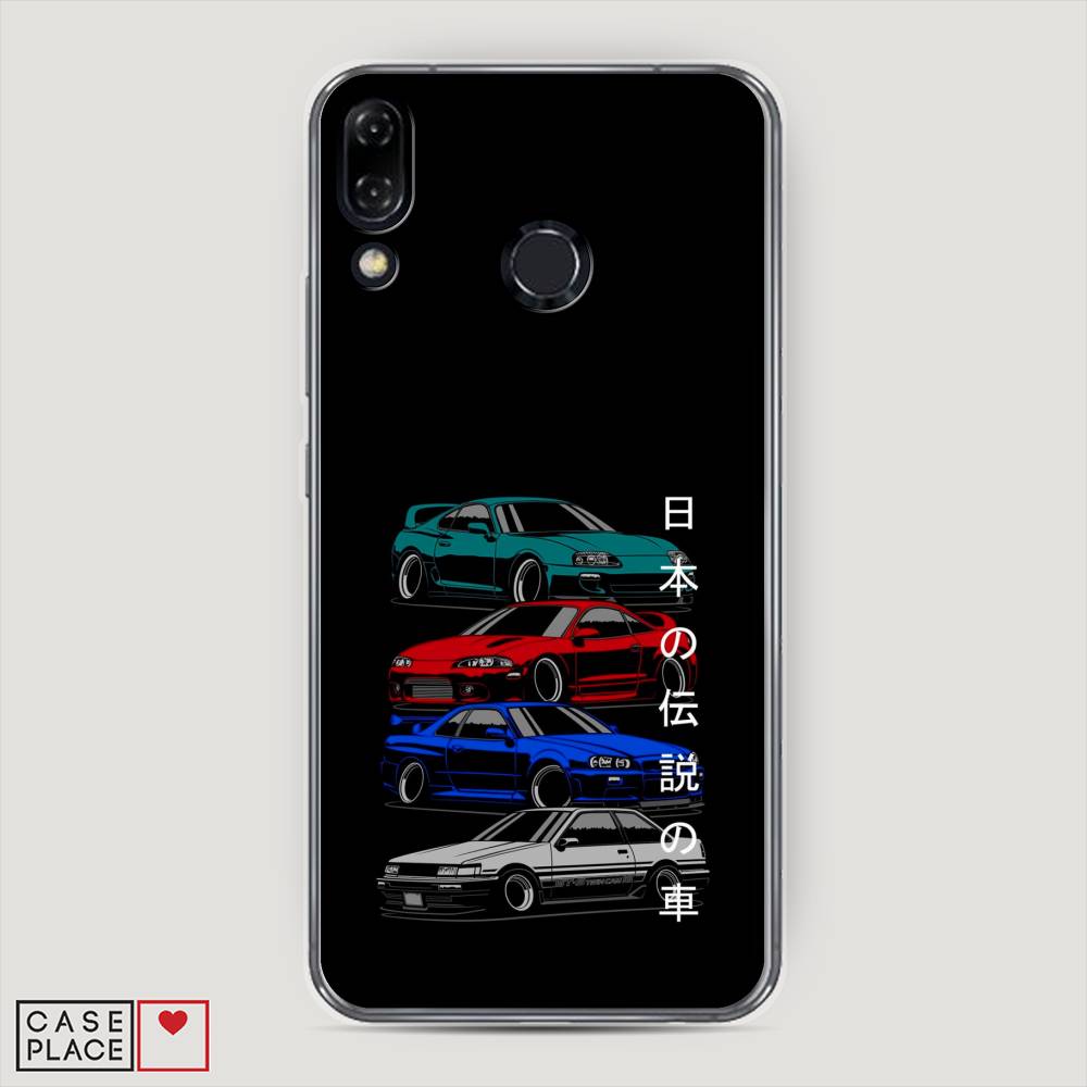 фото Чехол awog "jdm legend cars" для asus zenfone 5z zs620kl