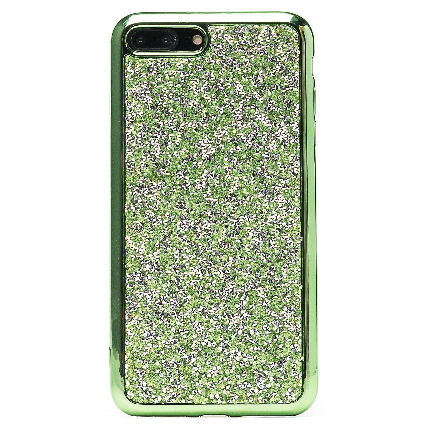 Чехол iPhone 7 Plus, iPhone 8 Plus силиконовый (рис. 216) <зеленый>
