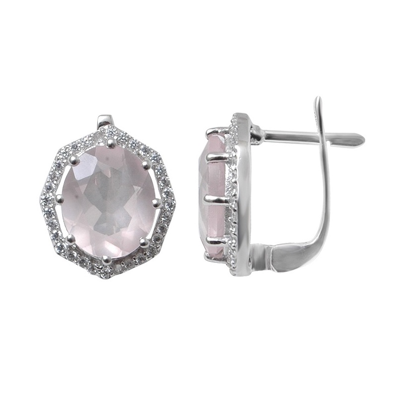 

Серьги из серебра с кварцем Balex Jewellery 2410931643, 2410931643