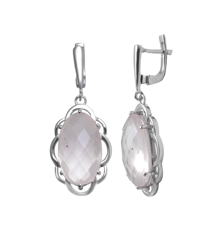 

Серьги из серебра с кварцем Balex Jewellery 2410931630, 2410931630