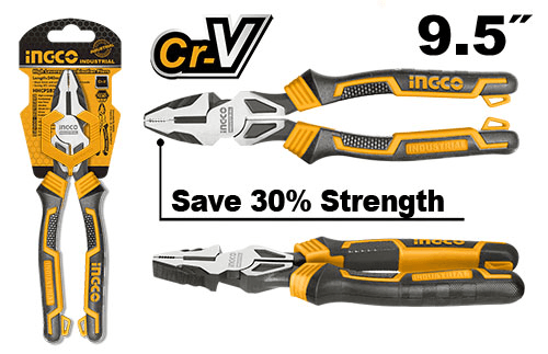 

Комбинированные плоскогубцы INGCO 240мм INDUSTRIAL HHCP28240, HHCP28240