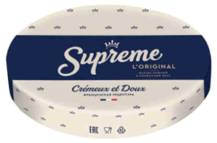 Сыр мягкий Supreme с белой плесенью 60%