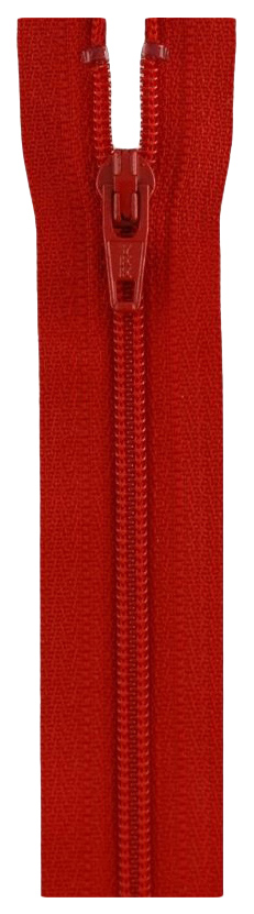 Застежка-молния YKK 0561179/20, 519 темно-красный тип 3 (4,15мм), неразъемная, длина 20см