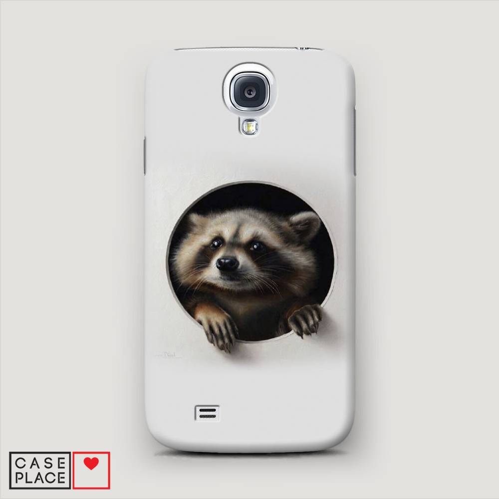 

Чехол Awog "Любопытный енот" для Samsung Galaxy S4, 23920-1