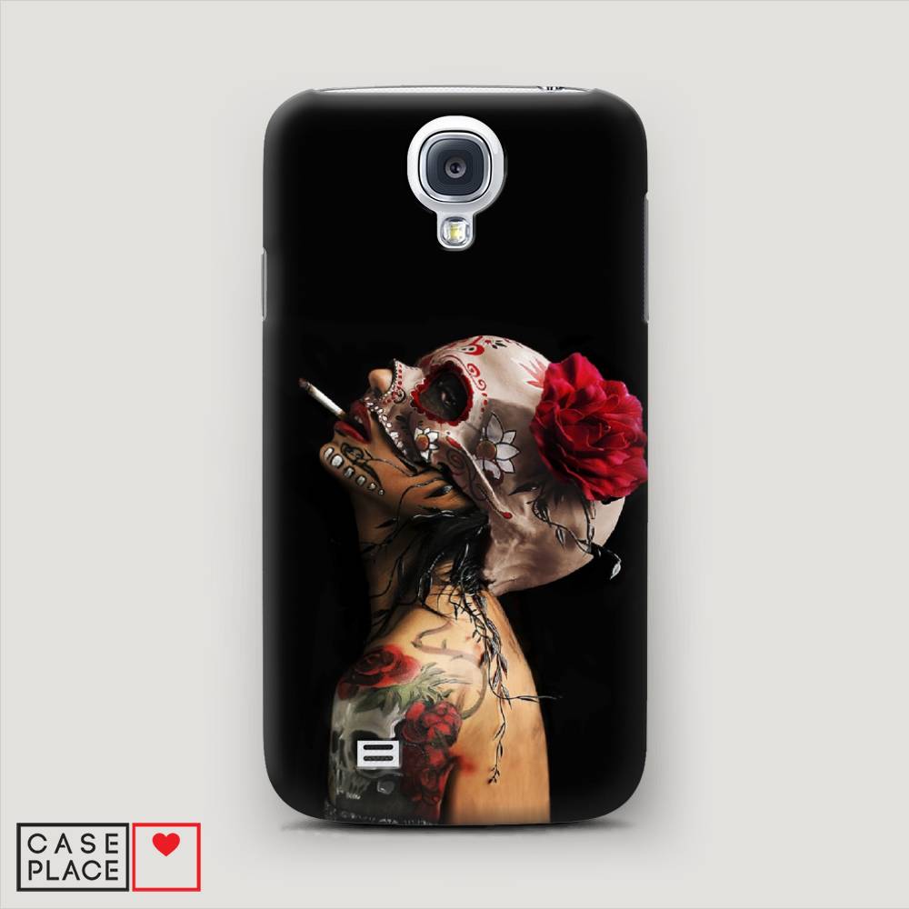 

Чехол Awog "Девушка с черепом" для Samsung Galaxy S4, 23920-7