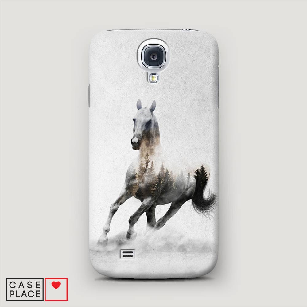 

Чехол Awog "Лошадь лес" для Samsung Galaxy S4, 23920-1