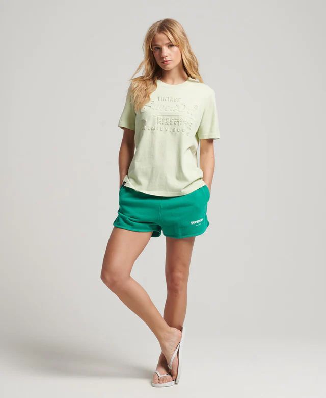 

Футболка женская Superdry W1011249A зеленая 8 UK, Зеленый, W1011249A